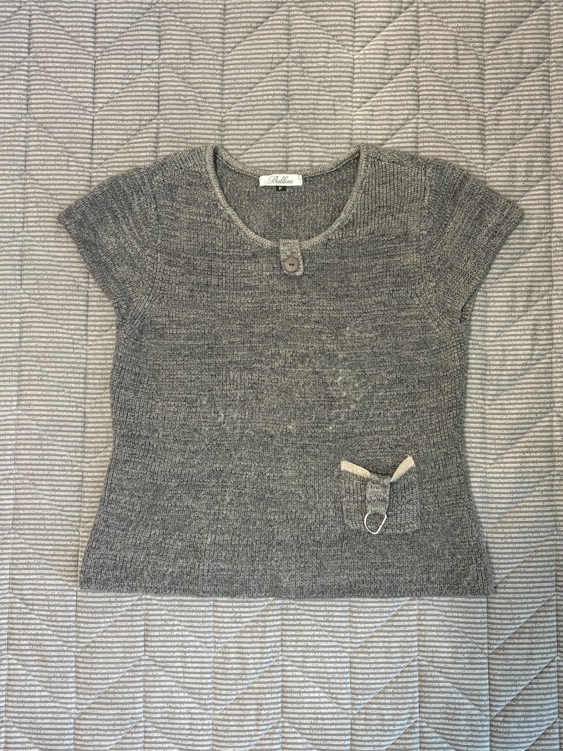 Dark gray knit 상품이미지1