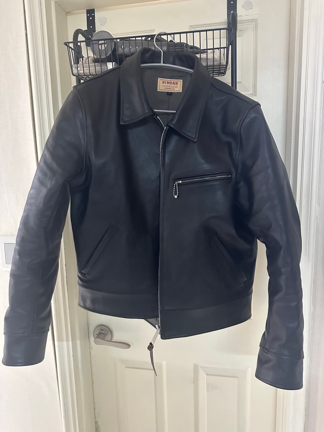 리얼 사이먼스 js02 홀스하이드 차심 자켓 XL 상품이미지1