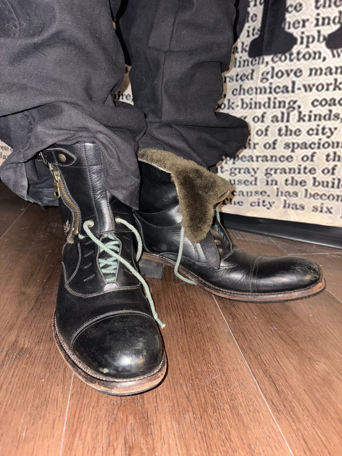 Alfredo bannister high fur boots 상품이미지8