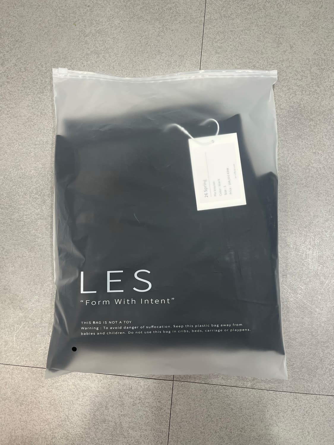 LES Pin trouser (Black) 26ss 상품이미지3
