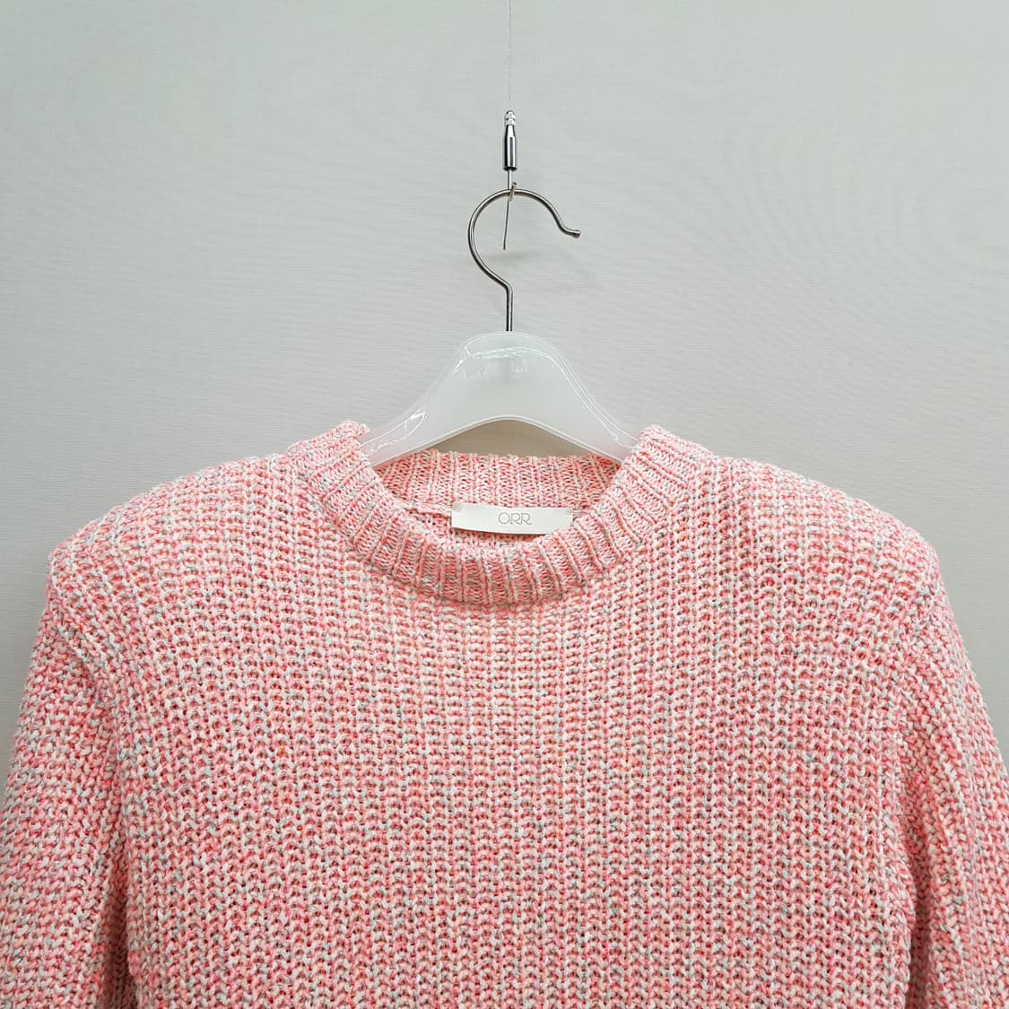 ORR 오르 멀티 컬러 믹스 코튼 니트 S사이즈 상품이미지2