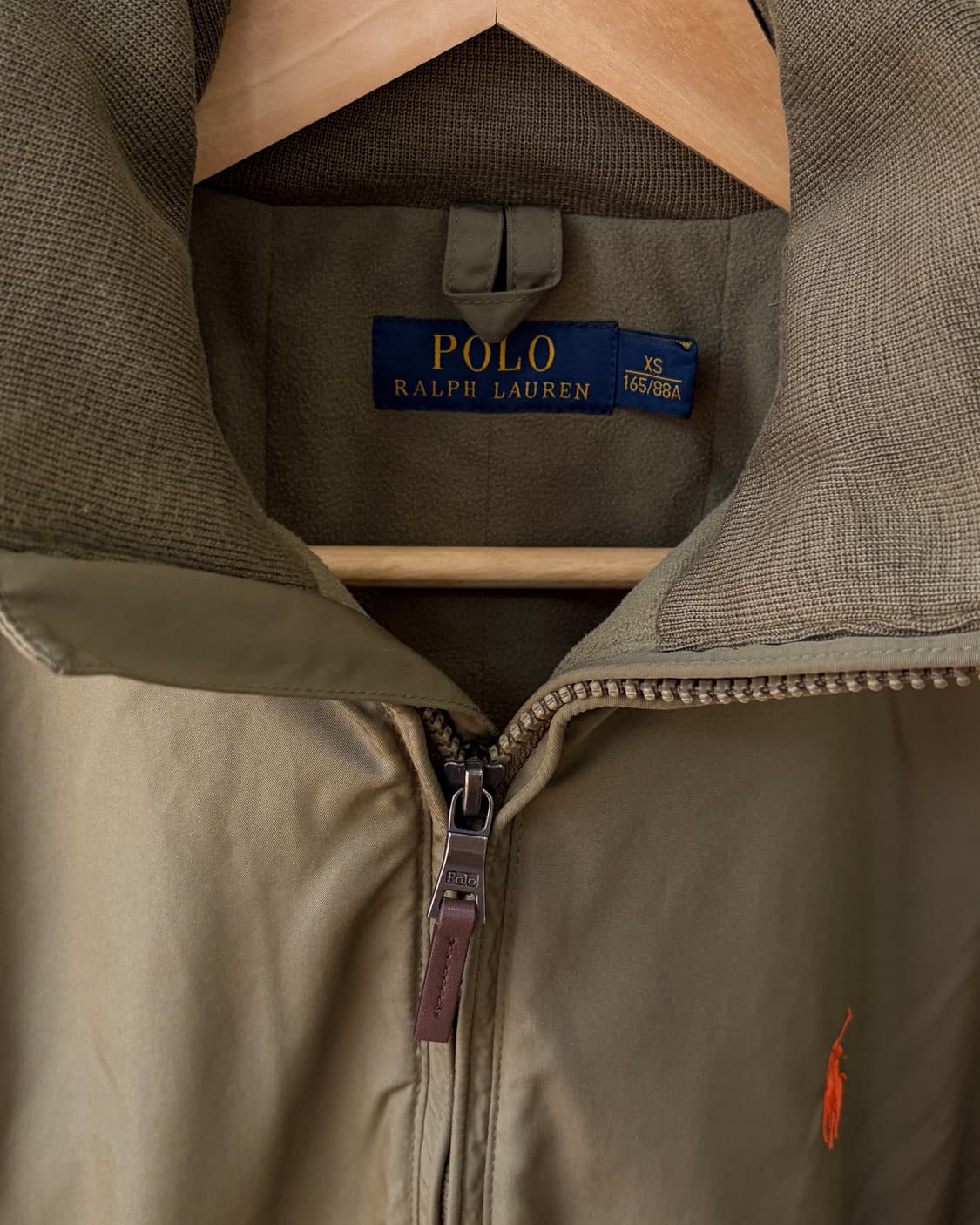[XS]폴로 랄프로렌 폴리쉘 모크넥 바람막이 자켓 상품이미지9