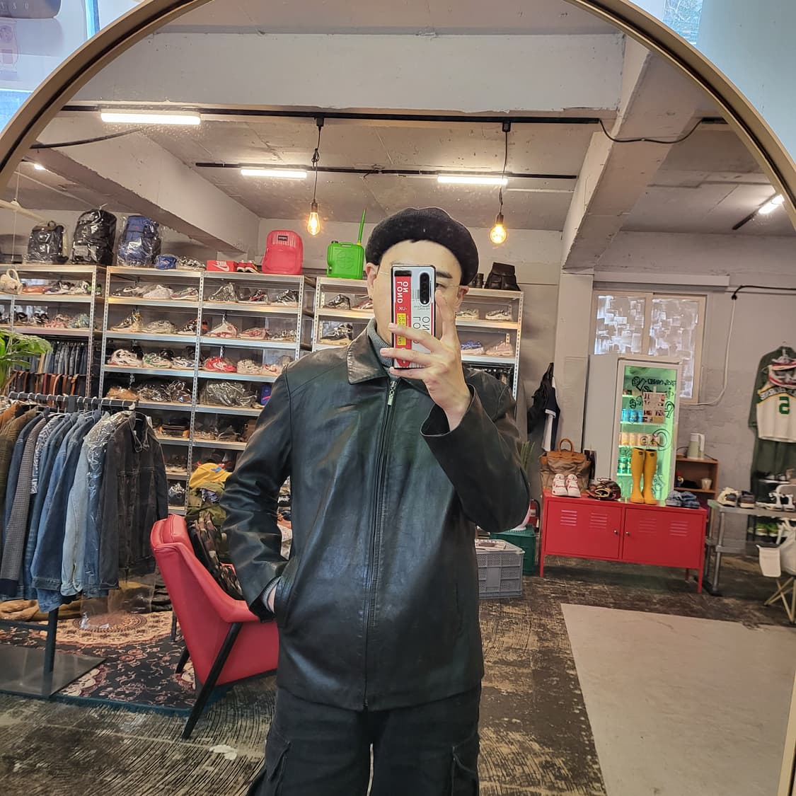 MARZO 레더 자켓 (100) 상품이미지10