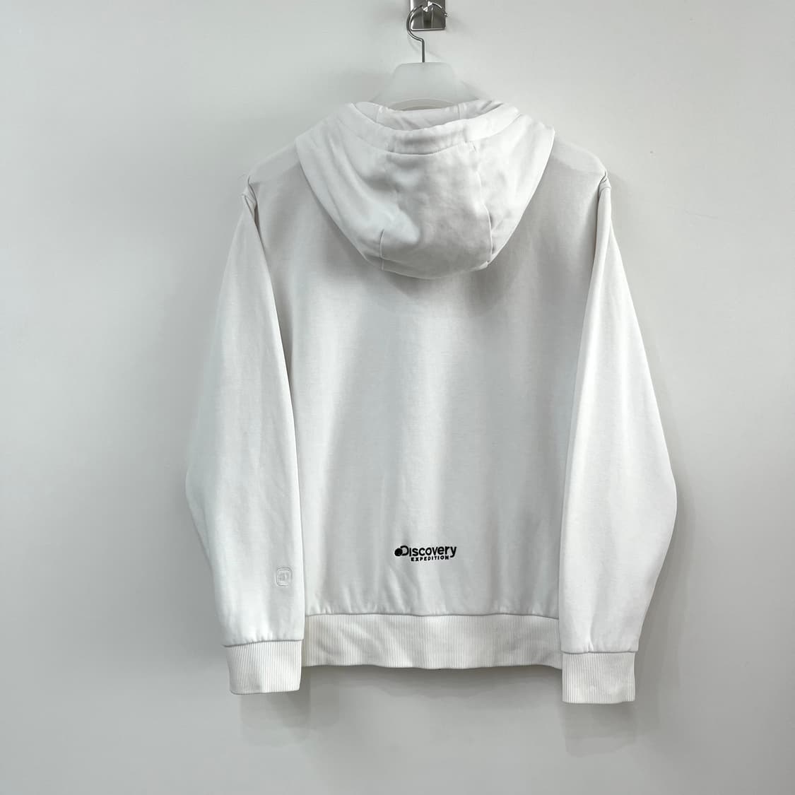 디스커버리 익스페디션 화이트 베이직 후드집업 상품이미지3