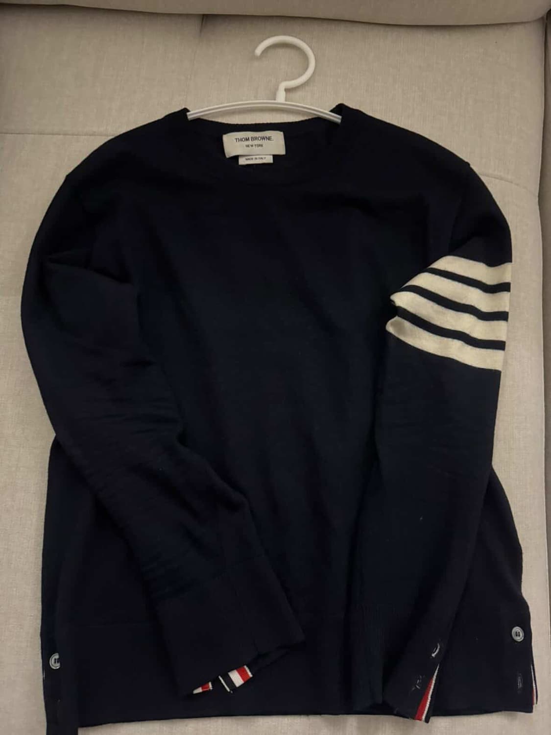 S급 톰브라운 메리노 울 니트 급처  상품이미지1