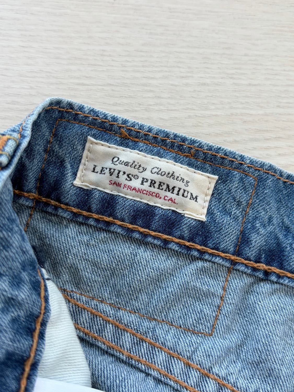 Levis 빈티지 리바이스 504 데님 쇼츠 32 상품이미지5
