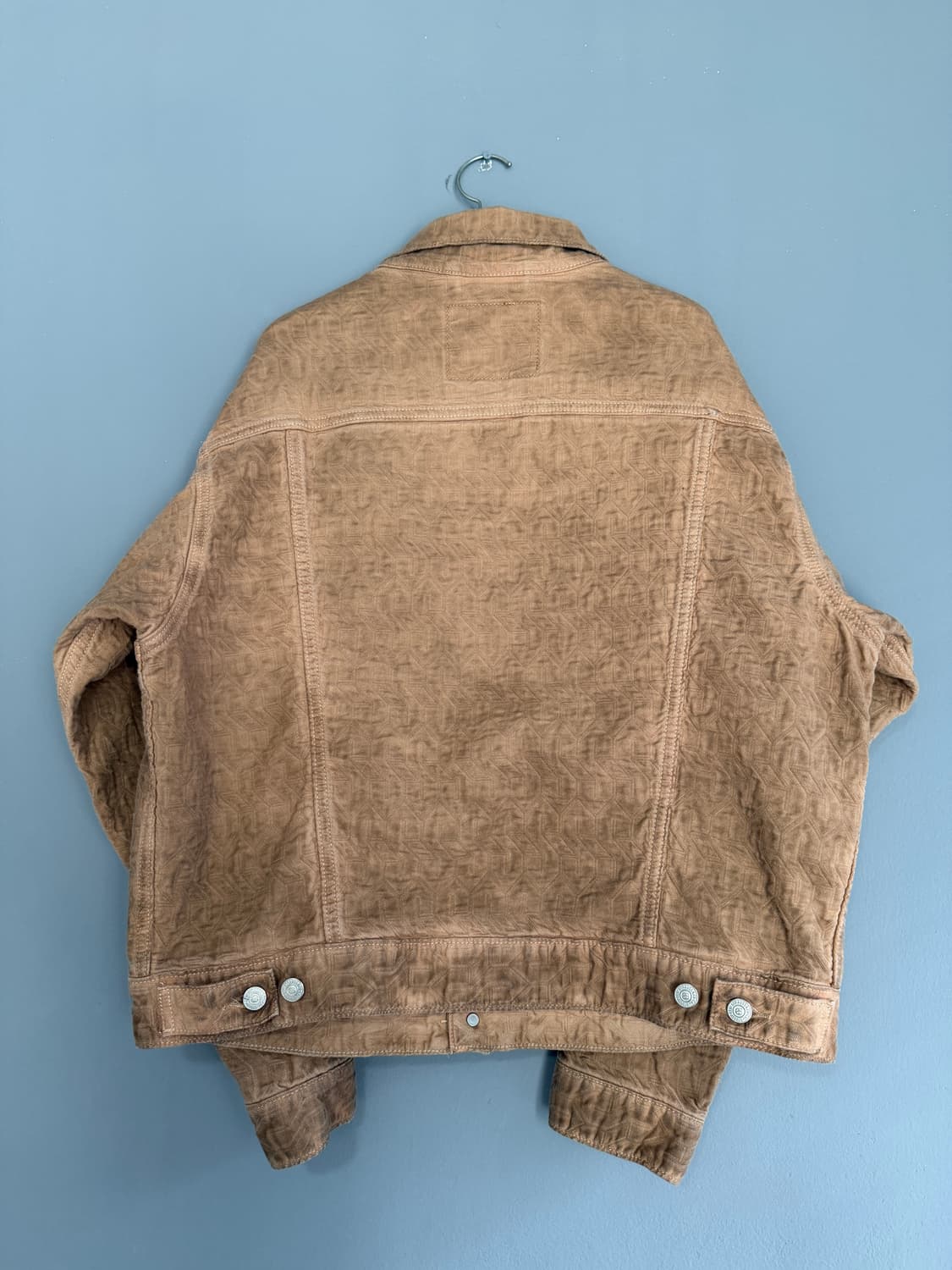 스투시 리바이스 자카드 트러커 자켓 상품이미지4