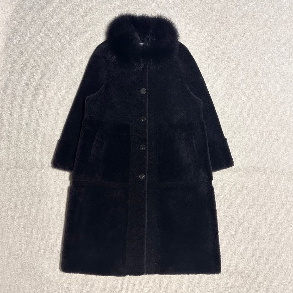 칼 라거펠트 사가폭스 슈페트 양모코트 상품이미지2