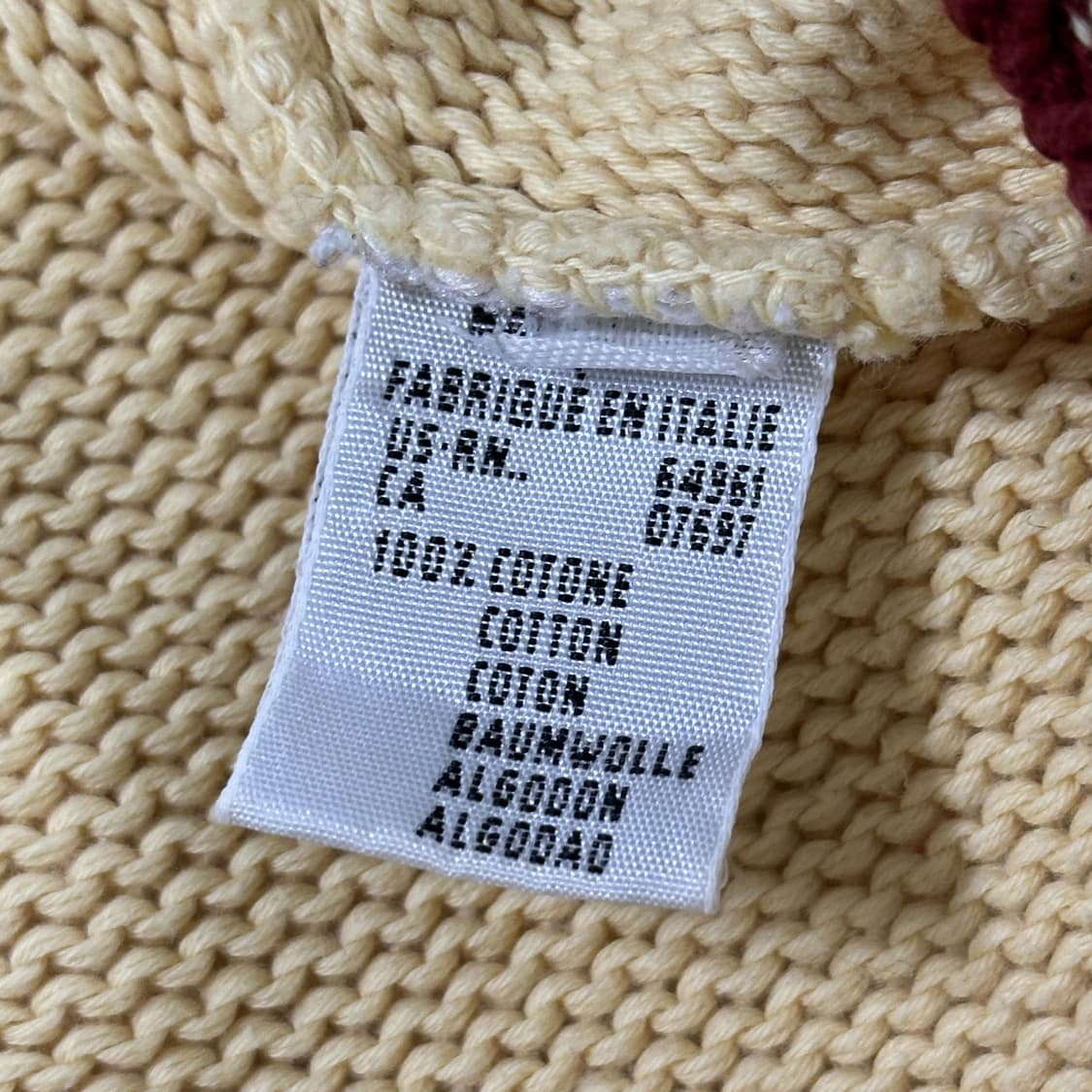 베네통 이태리 플라워 니트 가디건 (L 여성추천) 상품이미지5