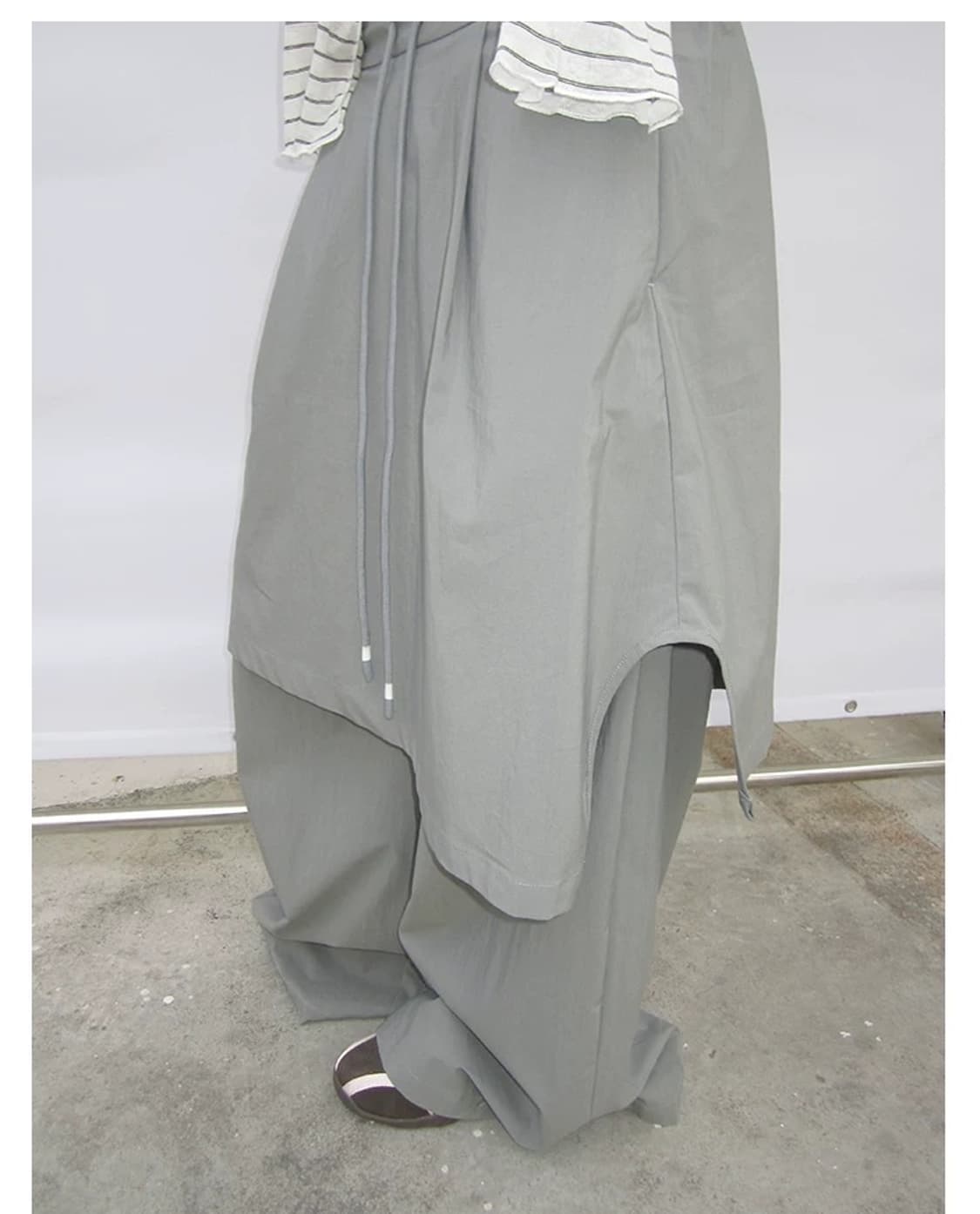 와이드 스커트 레이어드 팬츠  상품이미지1