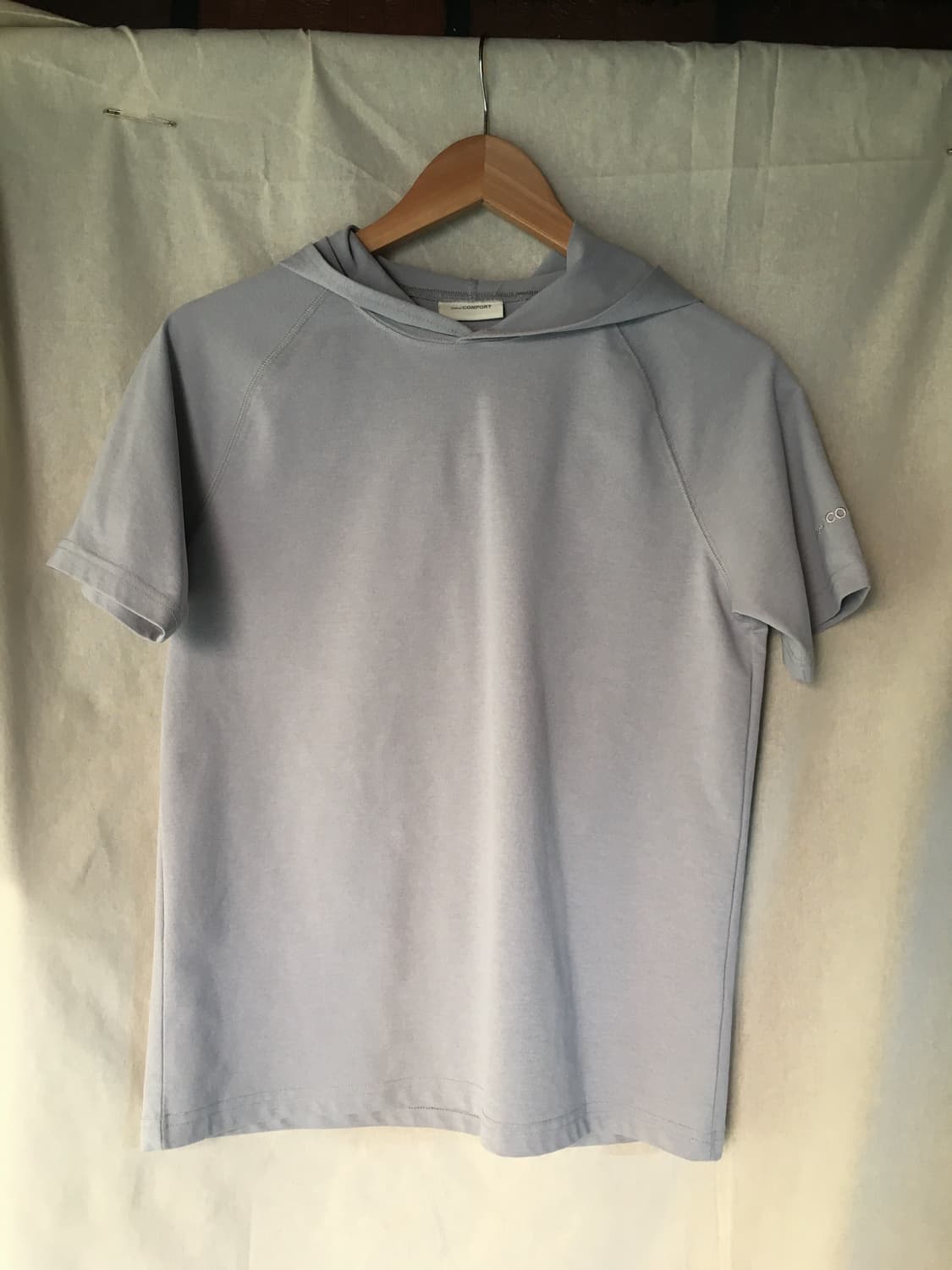 지초이 컴포트 반팔후드 상품이미지1