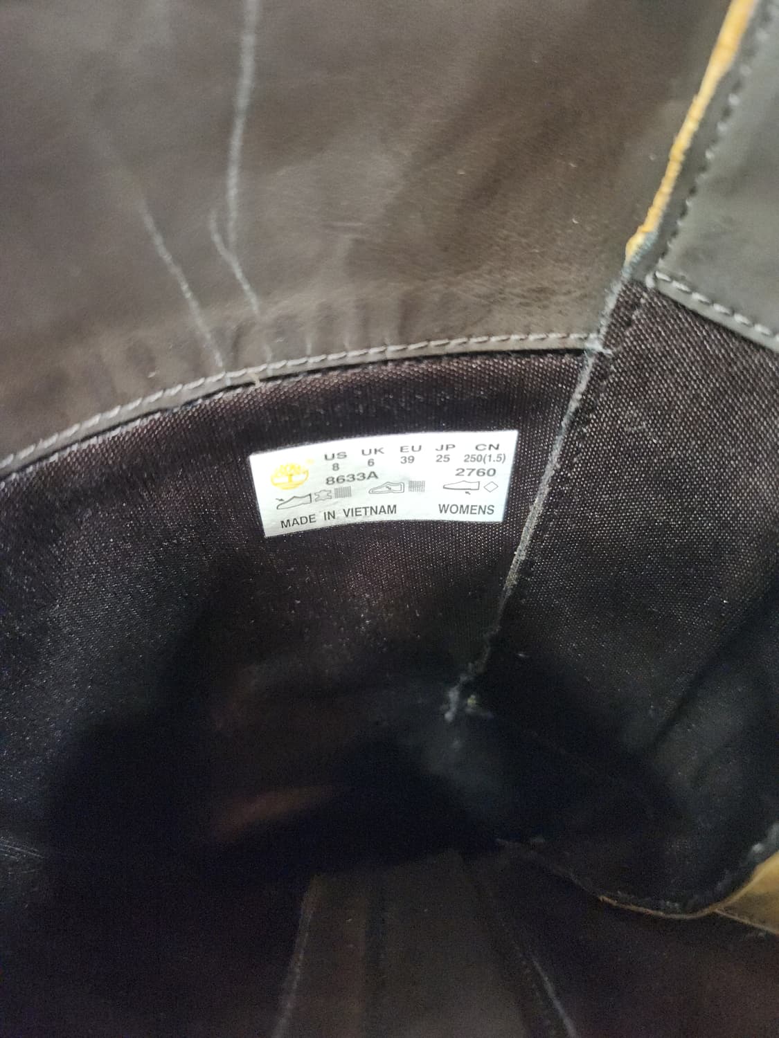 팀버랜드 롱부츠. 39사이즈 상품이미지4