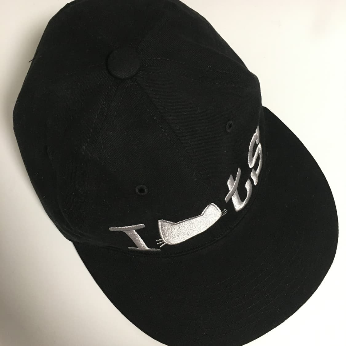 주영X탄산 고양이 볼캡 (블랙) 상품이미지6