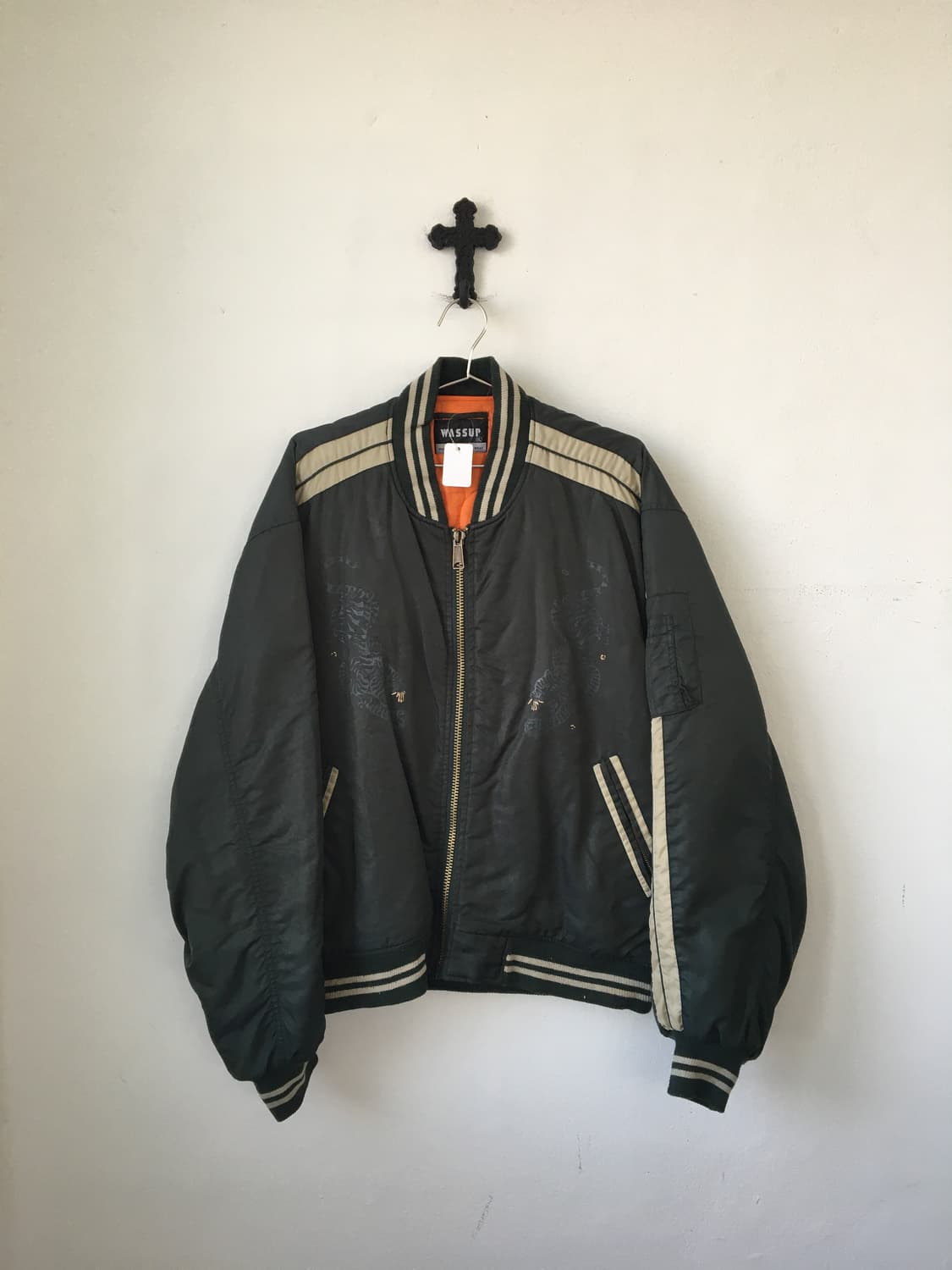 Oriental printing point bomber jacket 상품이미지2