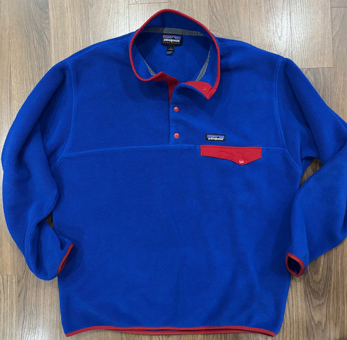 파타고니아  헤비웨이트 신칠라 패시지 블루 L사이즈 상품이미지4