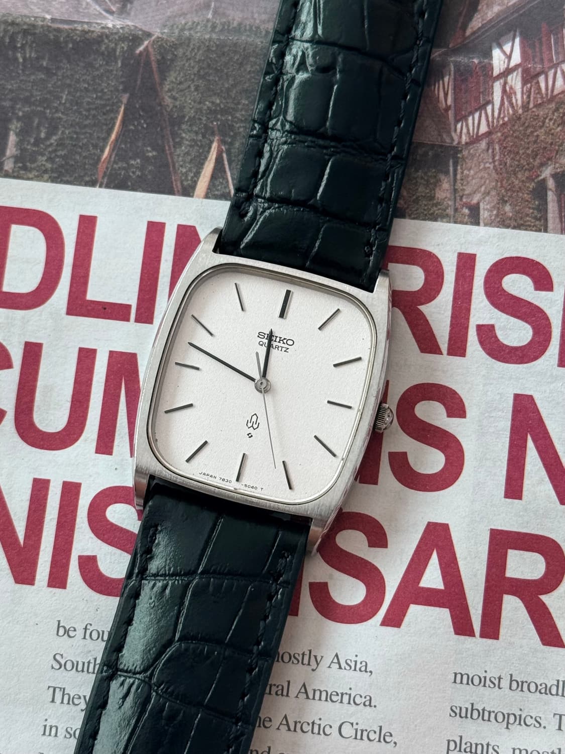Seiko 세이코 Square Quartz 상품이미지1