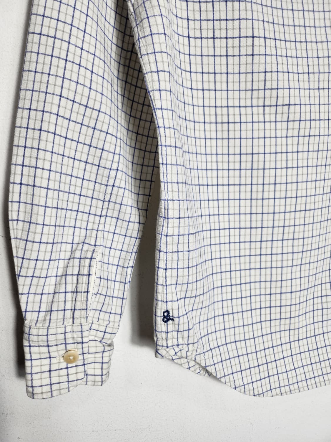 빈티지 체크 풀오버 셔츠 상품이미지5