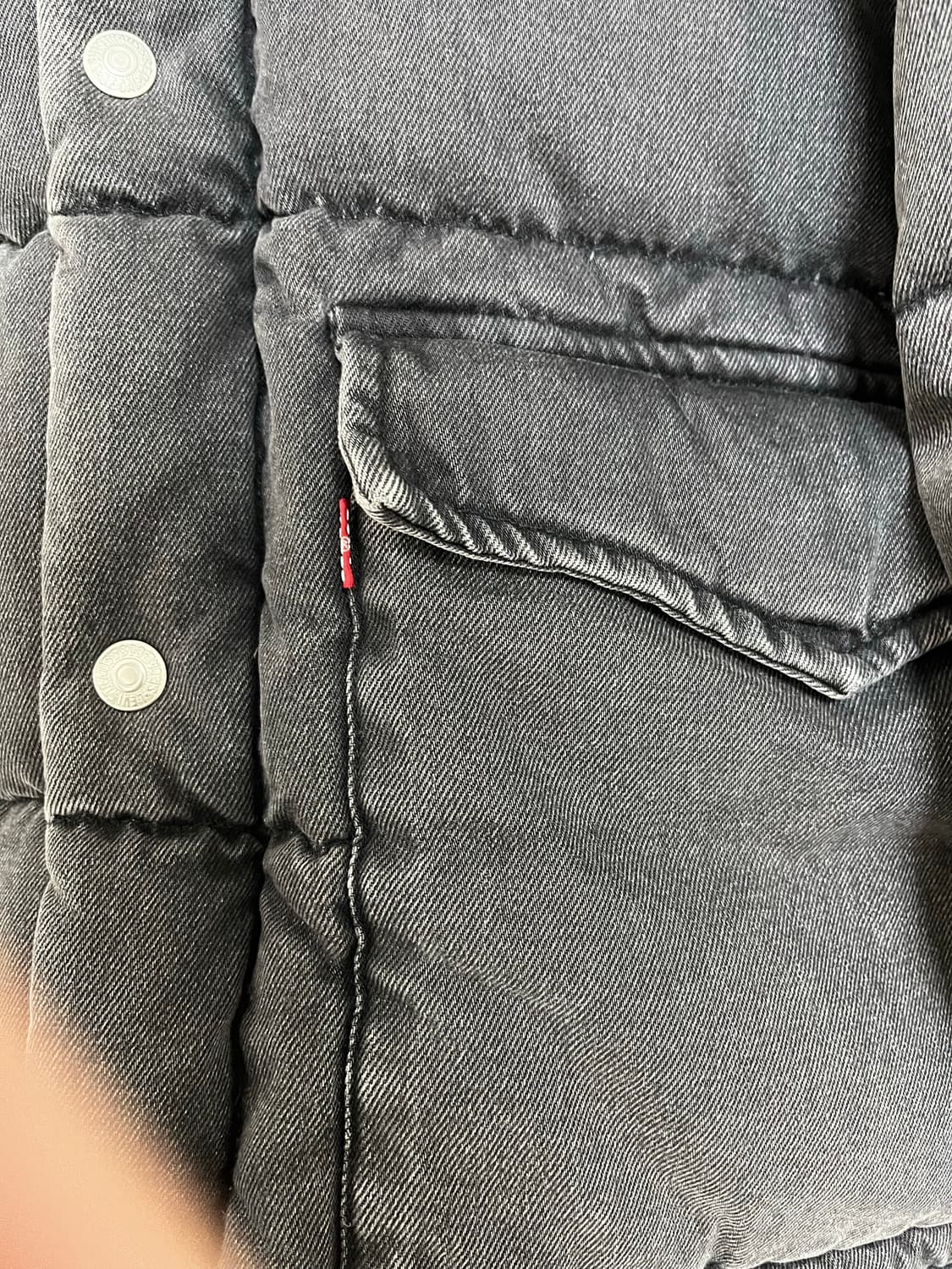 리바이스 웨스턴 슈퍼 푸퍼 다운자켓 S 사이즈 상품이미지2