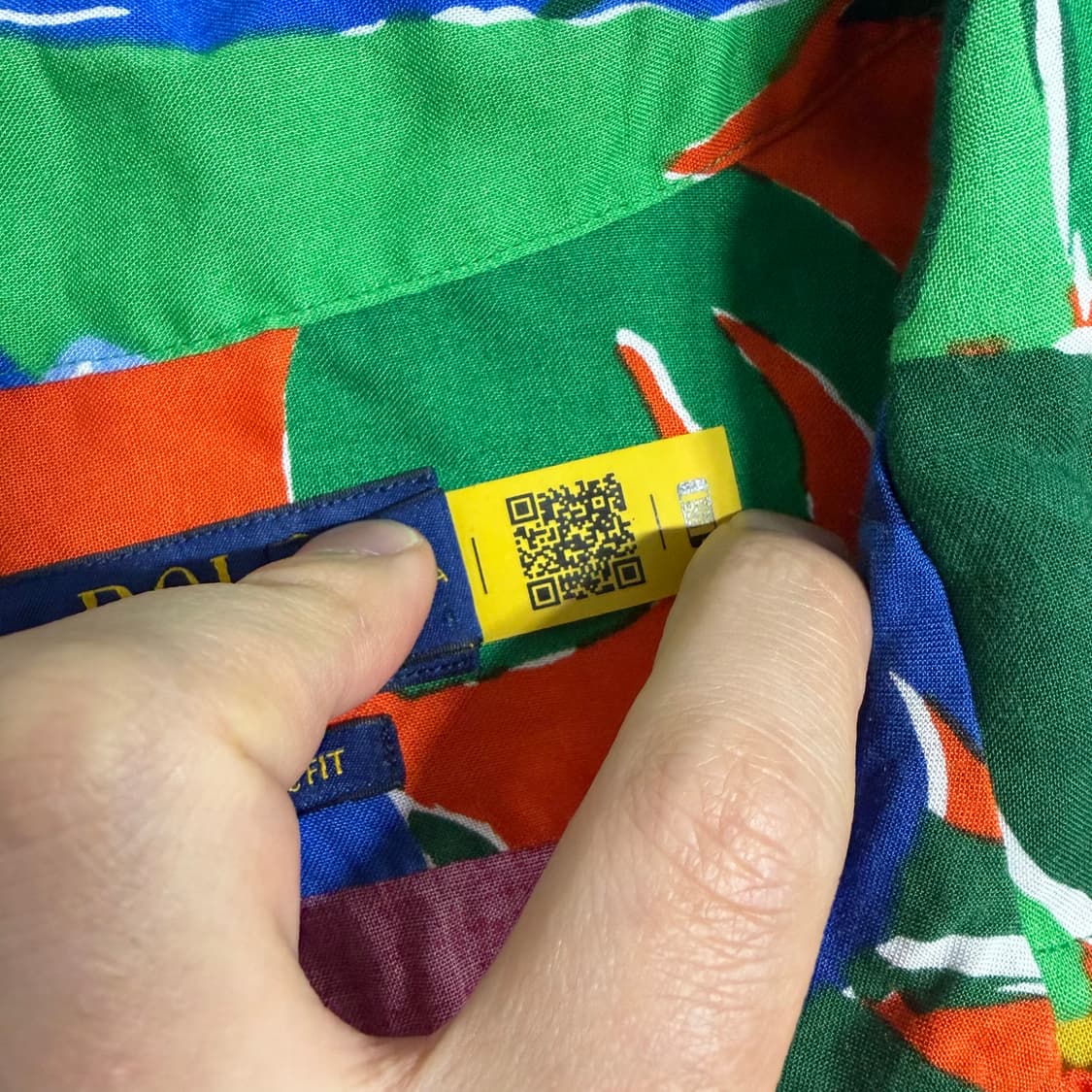 폴로 랄프로렌 클래식핏 플로럴 프린트 캠프 셔츠 상품이미지4