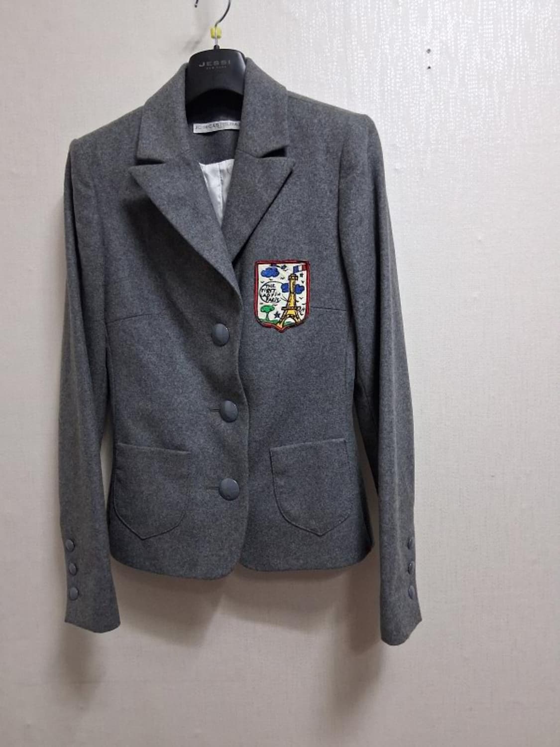 Jean Charles de CASTELBAJAC  여성 자수 울 쟈켓  상품이미지1