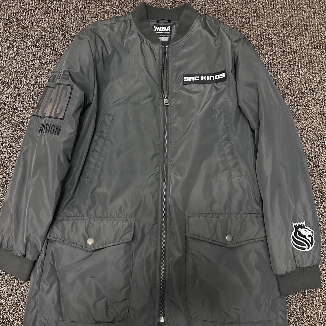 NBA 엔비에이 패딩 롱 항공 점퍼 L 상품이미지2