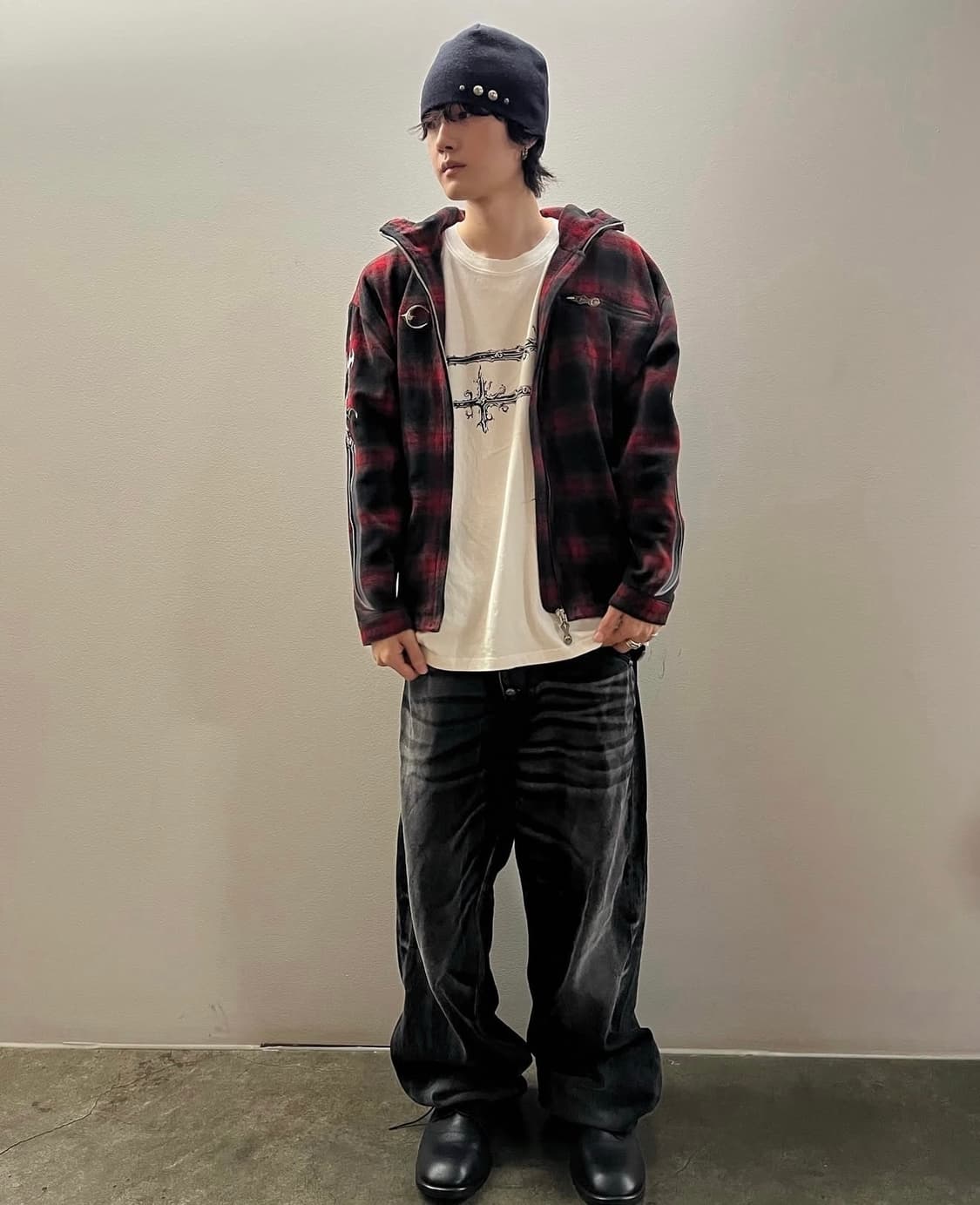 떠그클럽 아랍소드 플란넬 집업 arab sword -2size- 상품이미지4