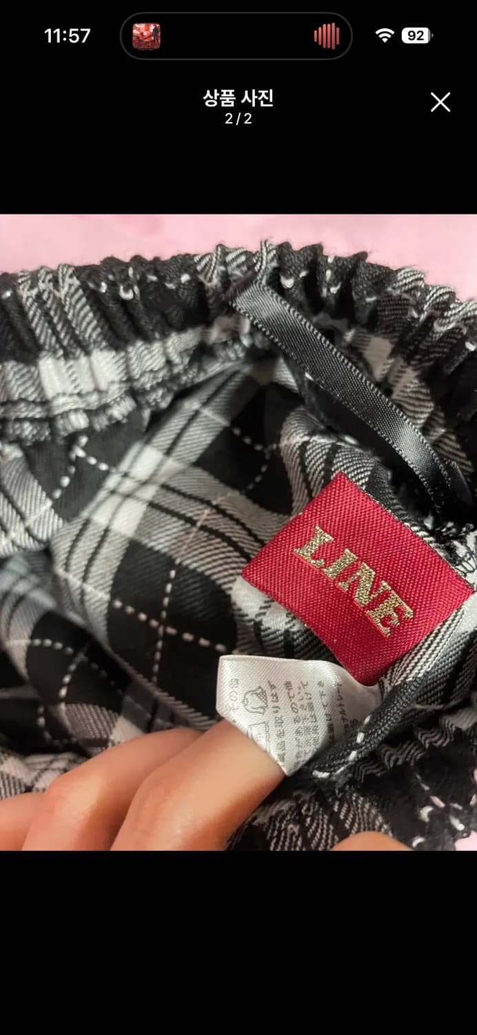 바디라인 스커트 고스로리 고딕 펑크  상품이미지2