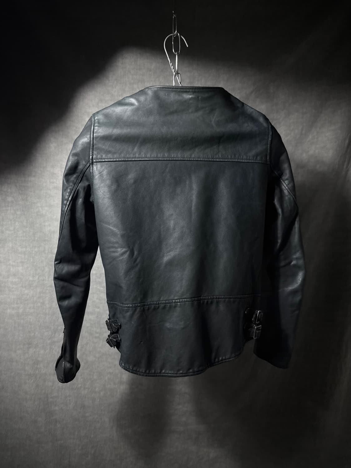 Sisii Asymmetric Leather Jacket  상품이미지6