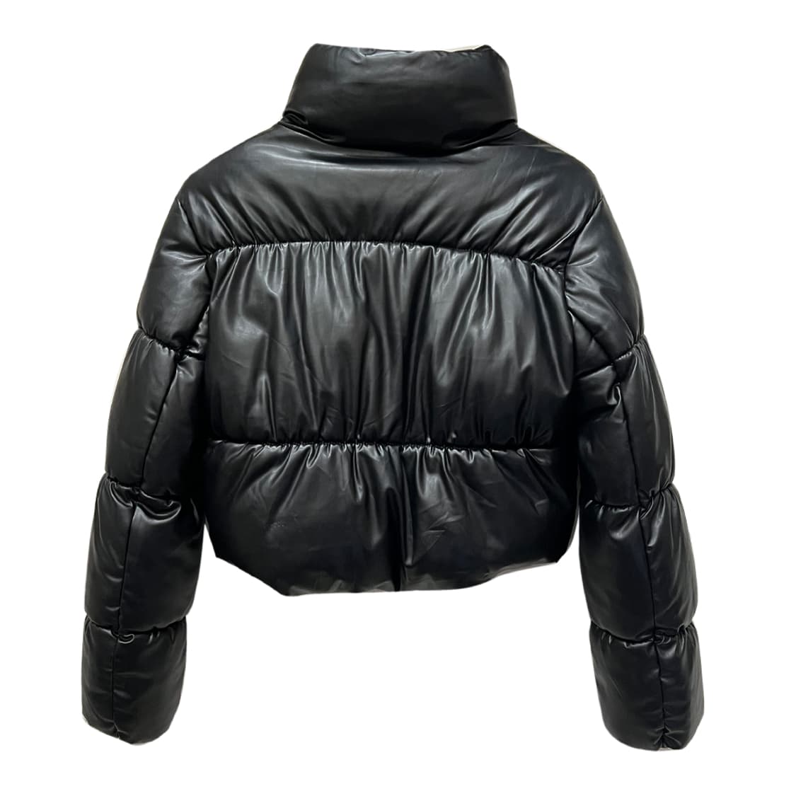 ZARA 자라 레더 숏 크롭 패딩 XS 상품이미지2