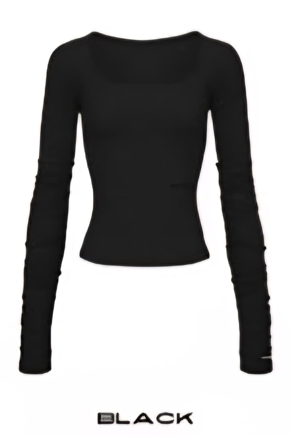 ODOR Leeve tee black 새상품 상품이미지1