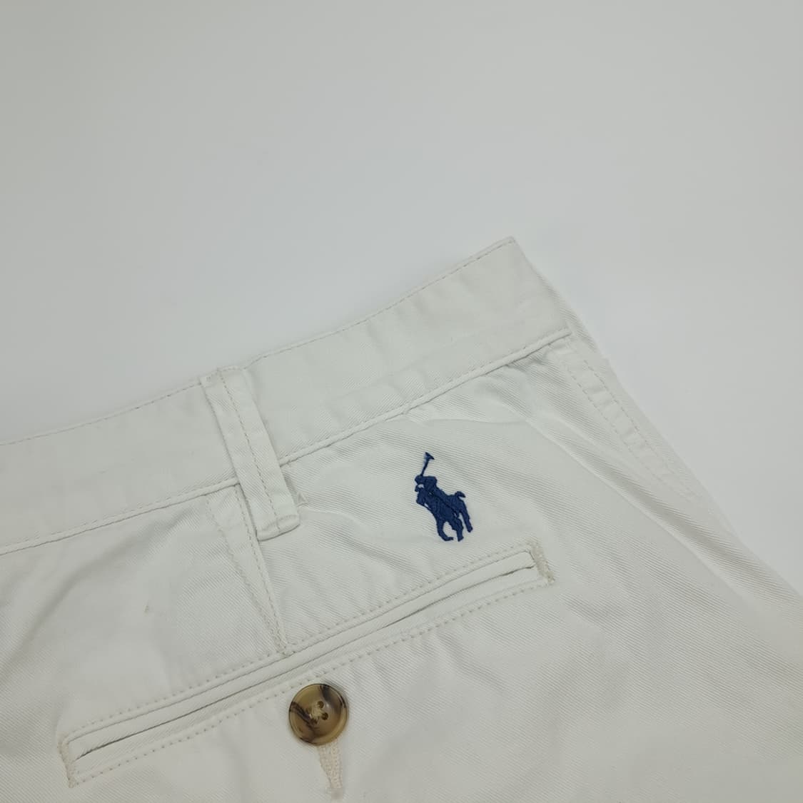 Co595 32 폴로 랄프로렌 화이트 클래식 치노 팬츠 상품이미지6