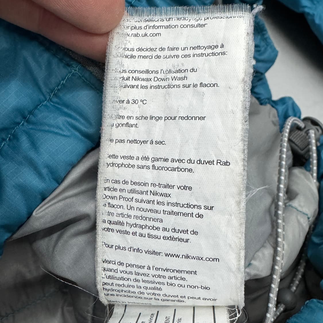 RAB 랩 마이크로라이트 고프코어 경량패딩 자켓 상품이미지9