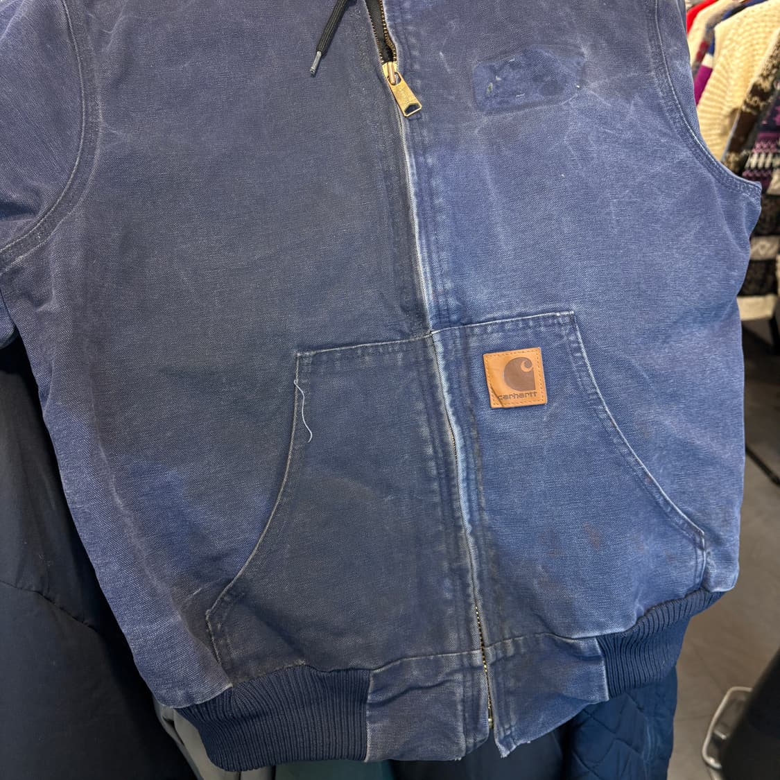 칼하트 정품 네이비 액티브 자켓 상품이미지10