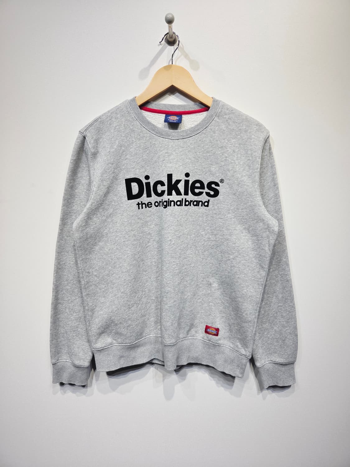 디키즈(Dickies) 빅로고 맨투맨 멜란지 그레이 상품이미지2