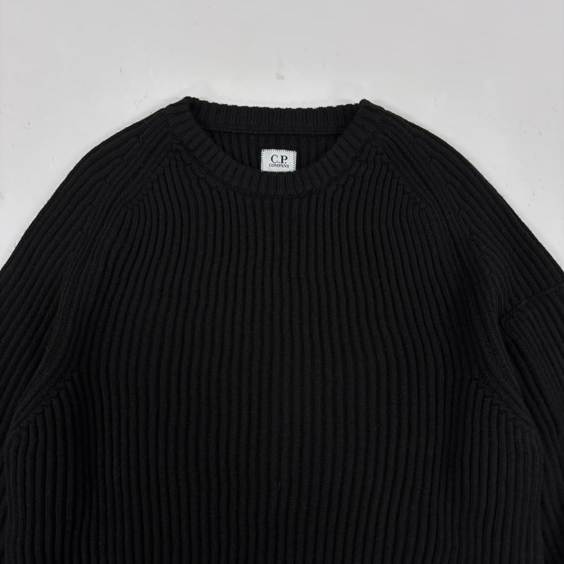 C.P company 씨피컴퍼니 메리노울 렌즈 패치 니트  상품이미지5