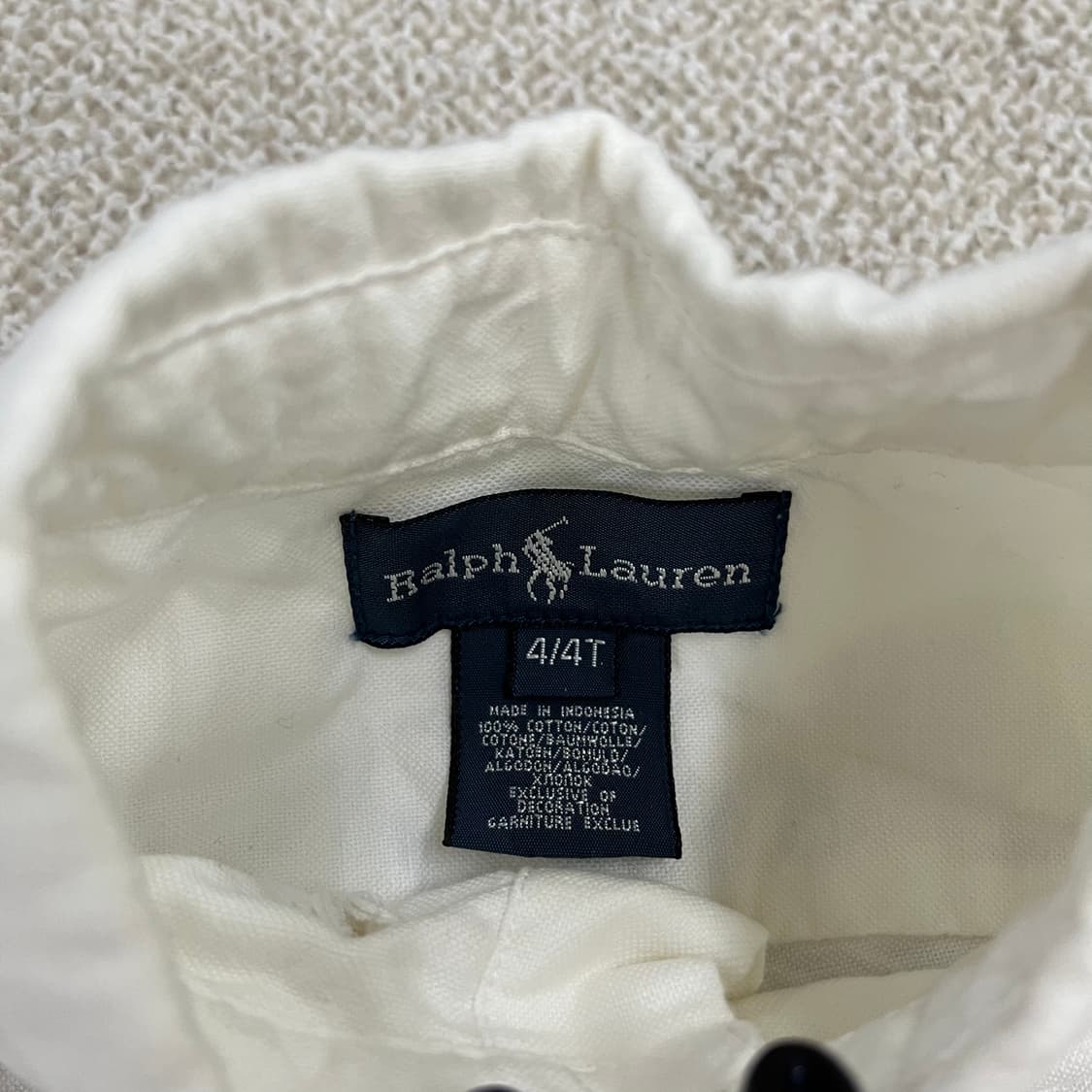 4T 폴로랄프로렌 키즈 빅포니 셔츠 0213M 상품이미지2