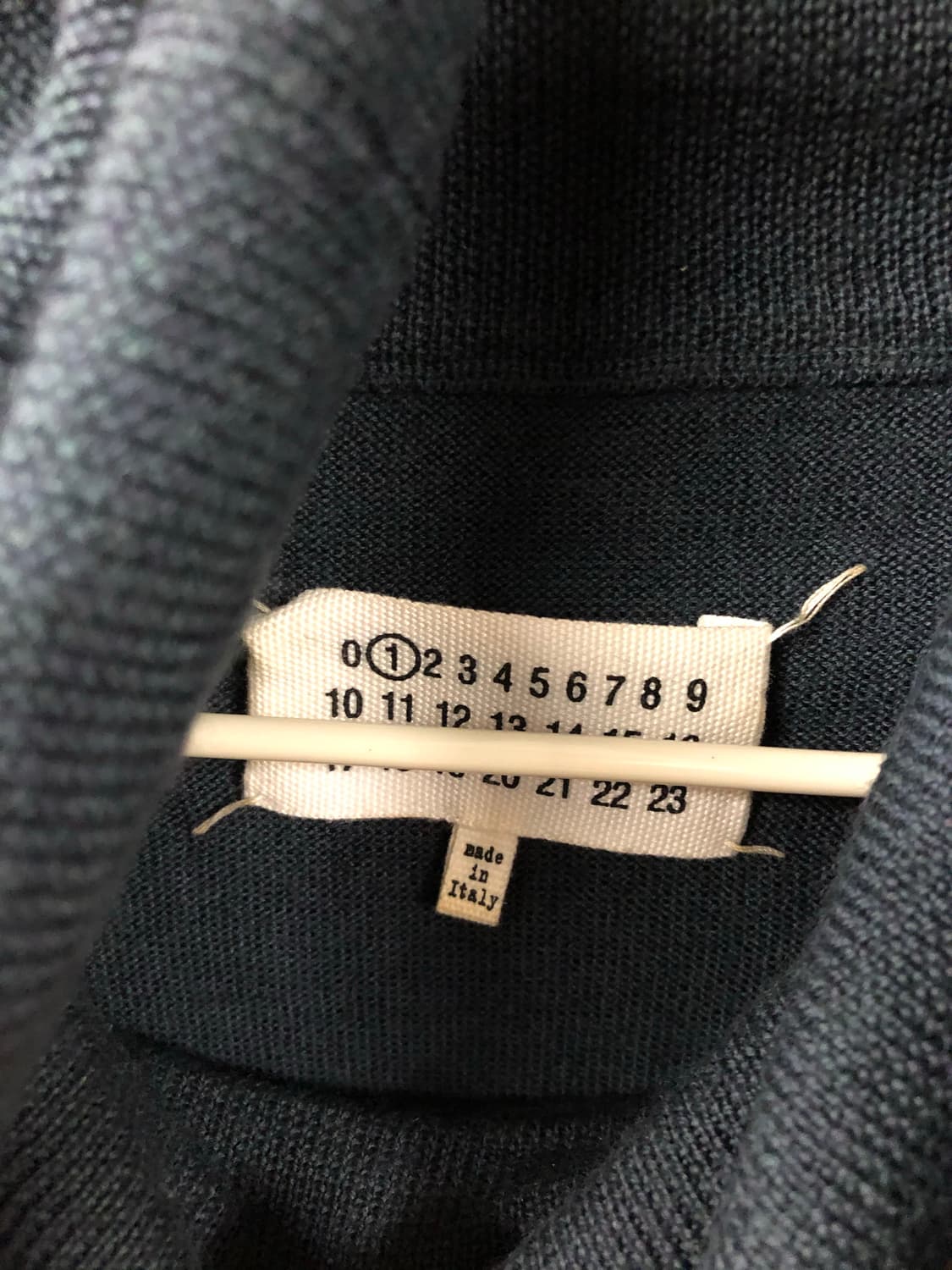 Maison martin marjiela 아카이브 오프터틀 머플러 니트 상품이미지4