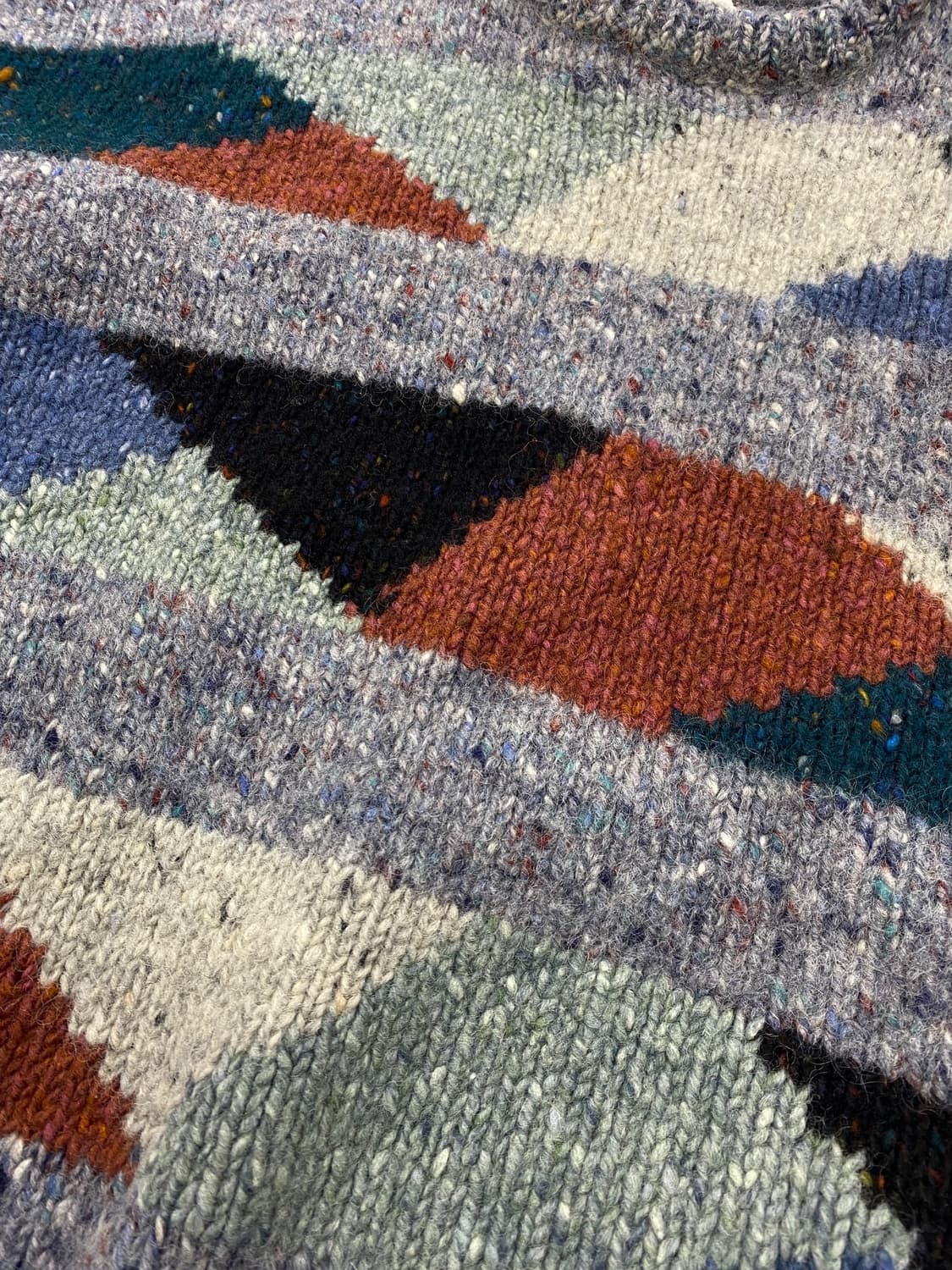 헤리티지 핸드니트 울 스웨터  상품이미지5