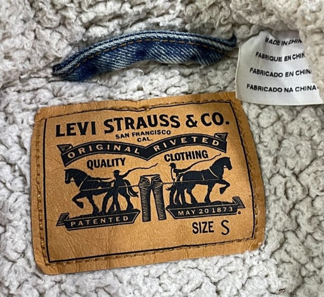 리바이스 오렌지탭 데님 쉐르파 자켓 90/S 상품이미지5