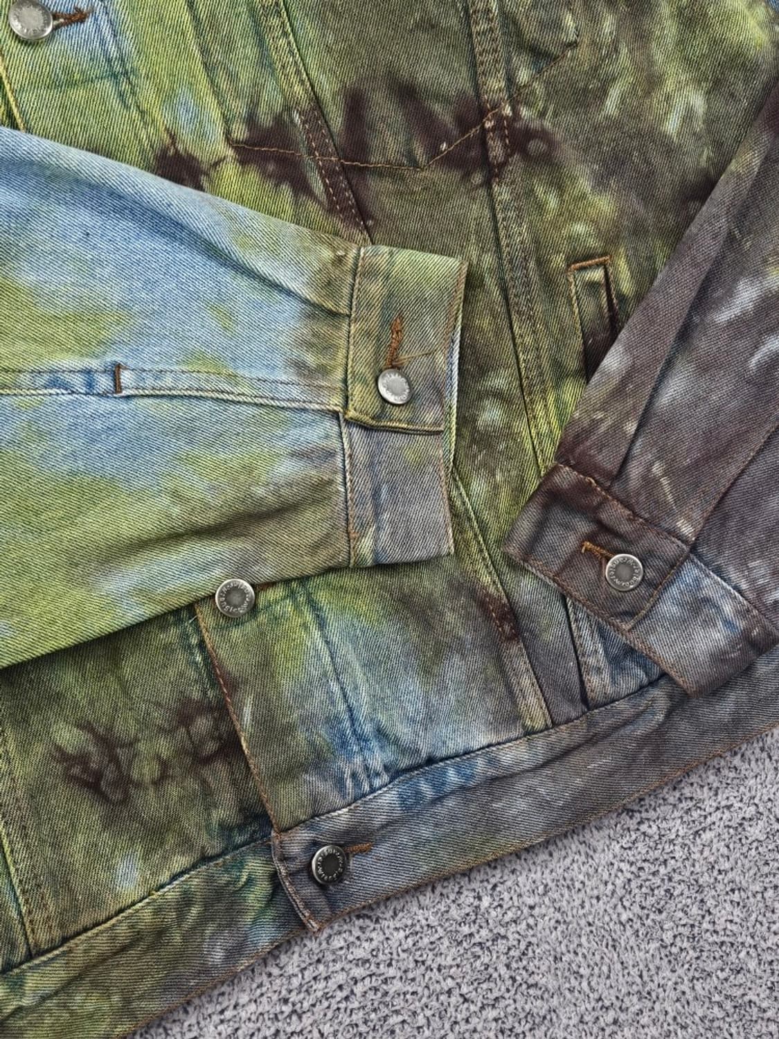 랭글러 데님 트러커 자켓 다잉 커스텀 ( XL추정 ) / 11879 상품이미지9