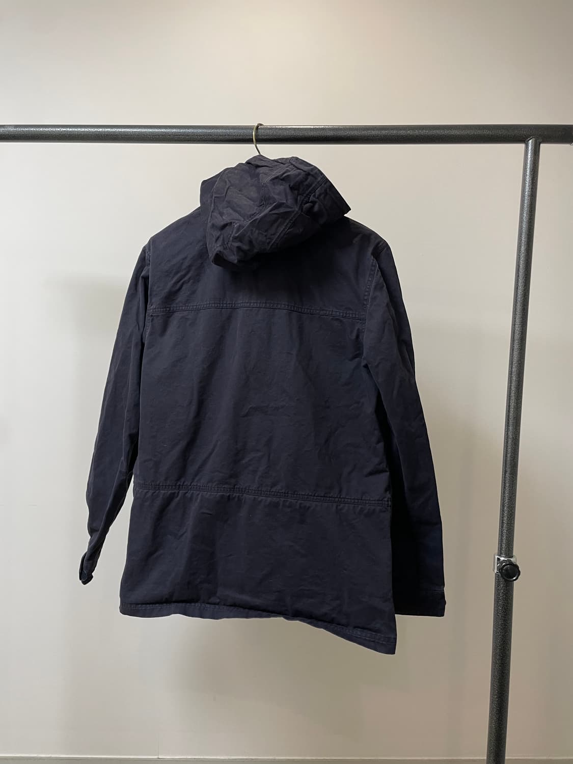 (L) levis 리바이스 화이트탭 히든후드 네이비 야상 자켓 상품이미지4