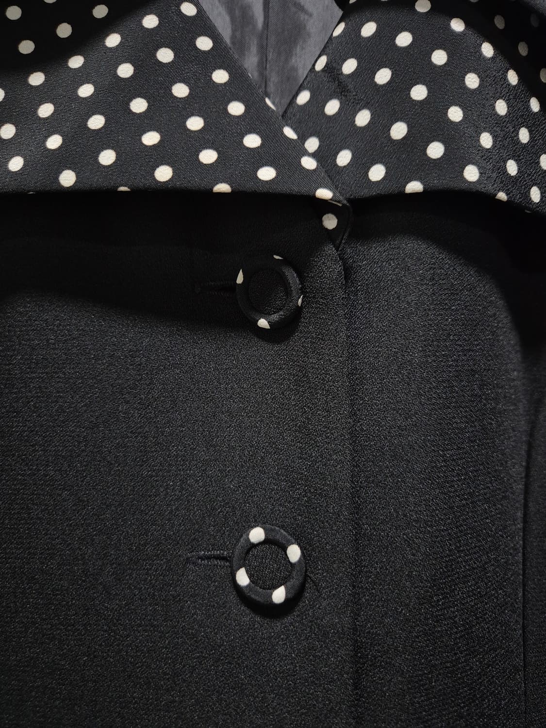 (타임세일)JPN 아나키걸 도트 블랙 원피스 상품이미지3