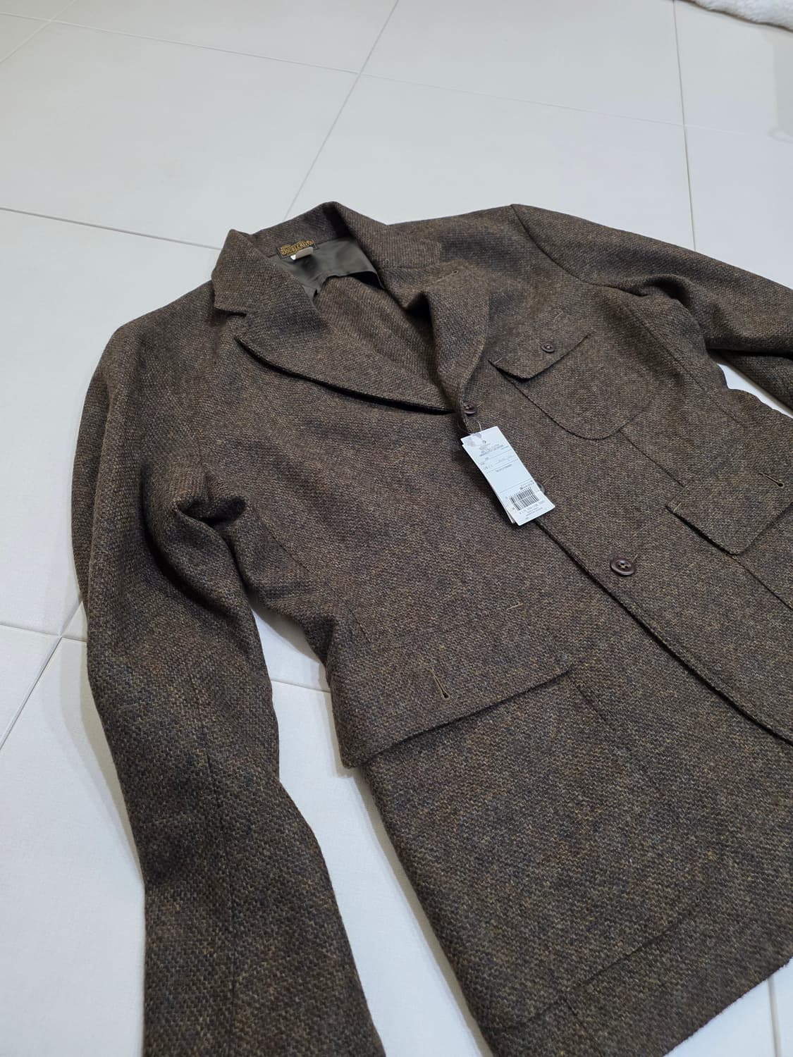 RRL unconstructed 울 스포츠 자켓 판매나 교환 상품이미지3