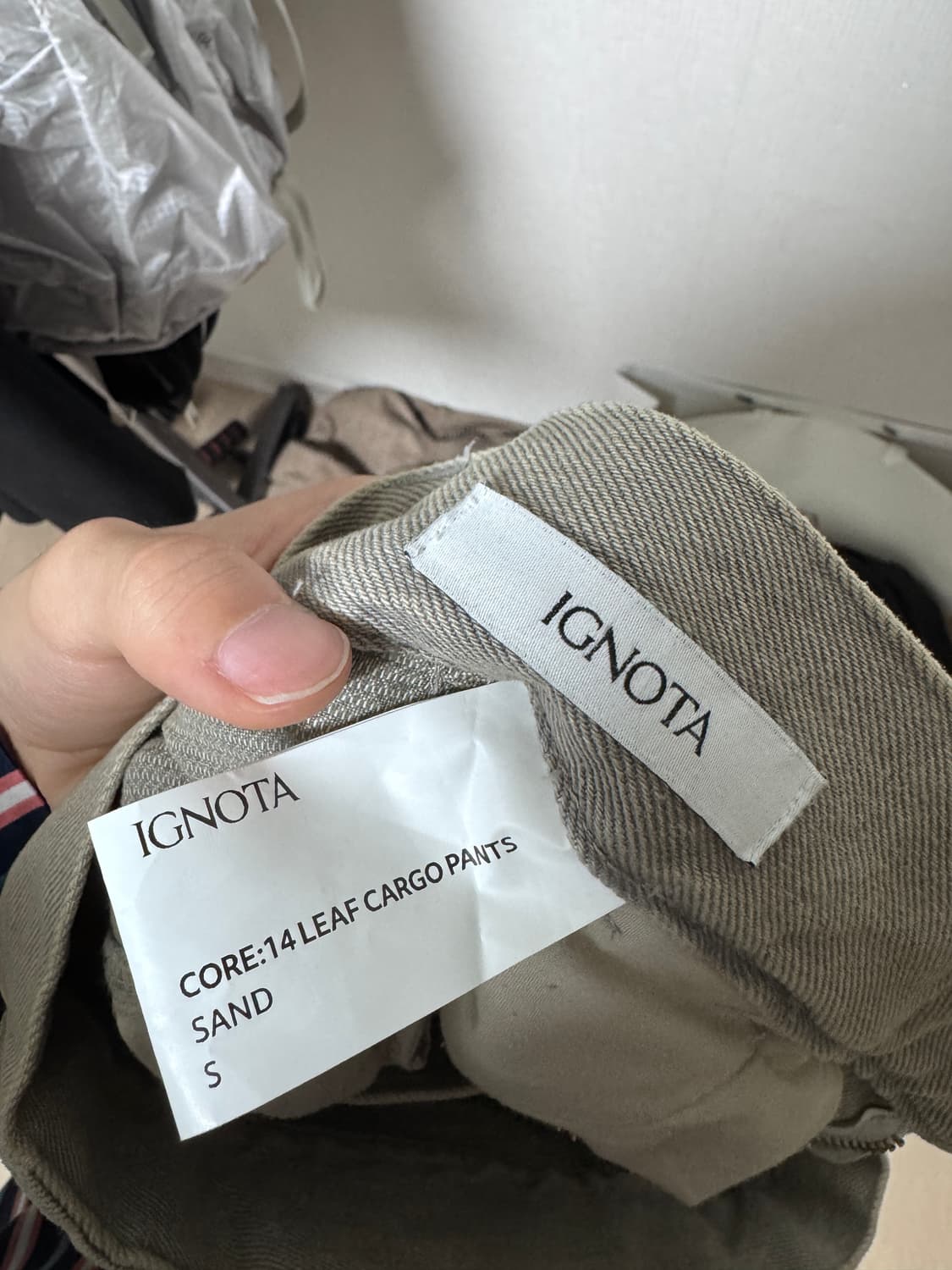 이그노타 코어14 카고팬츠 상품이미지2