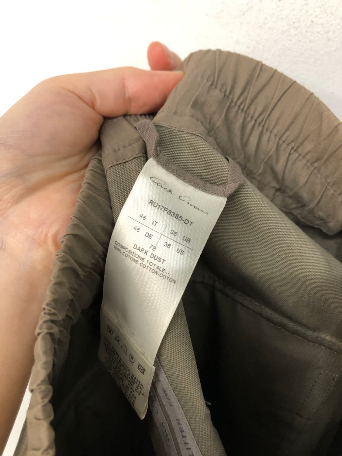 릭 오웬스 카고 팬츠 상품이미지9