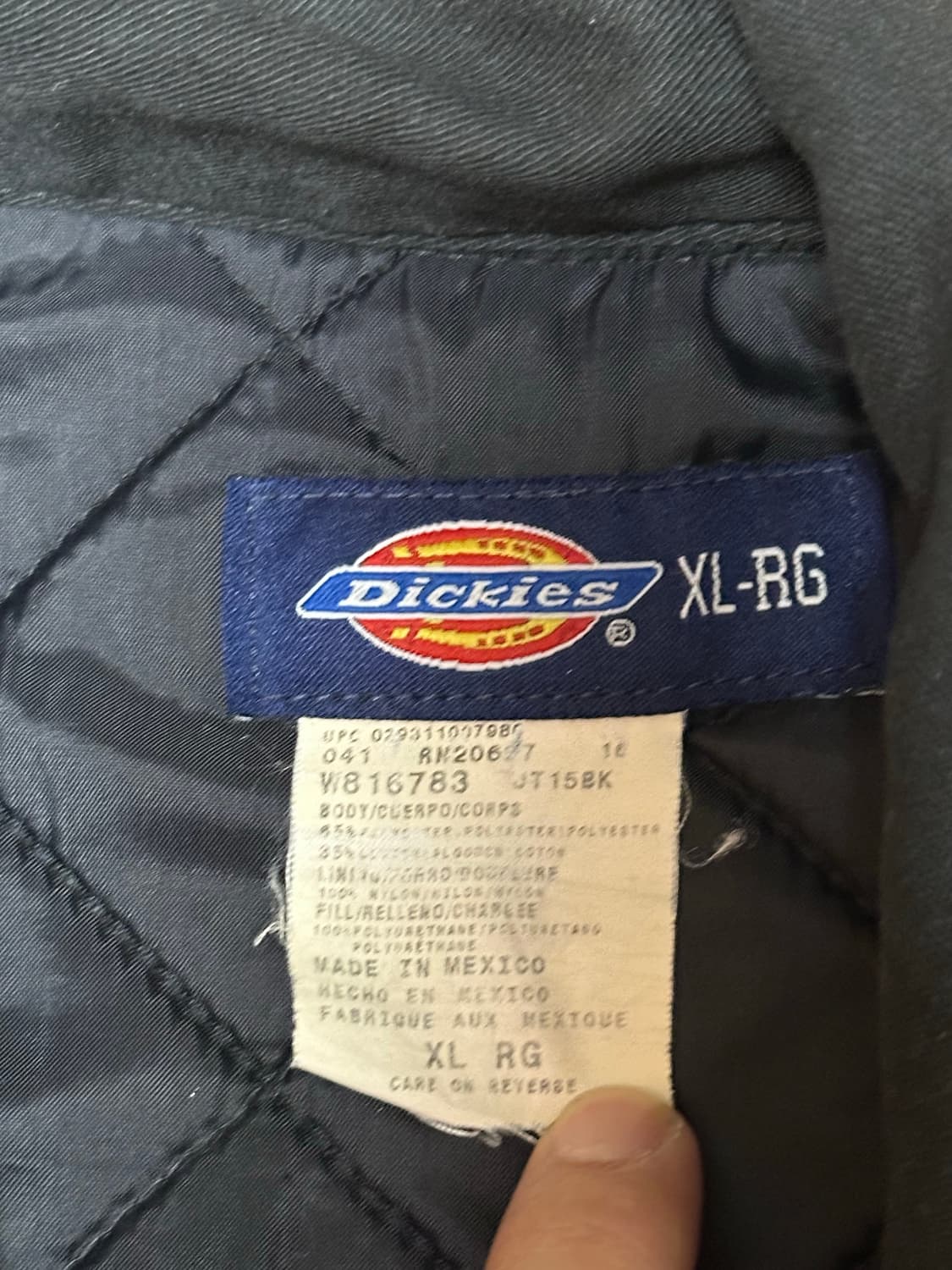 90s 디키즈 아이젠하워 블랙 XL 상품이미지3