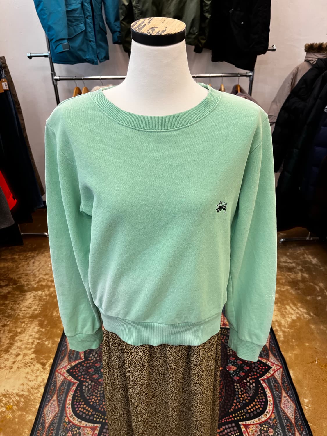 스투시 인터내셔널 트라이브 프린팅 크루넥 상품이미지5