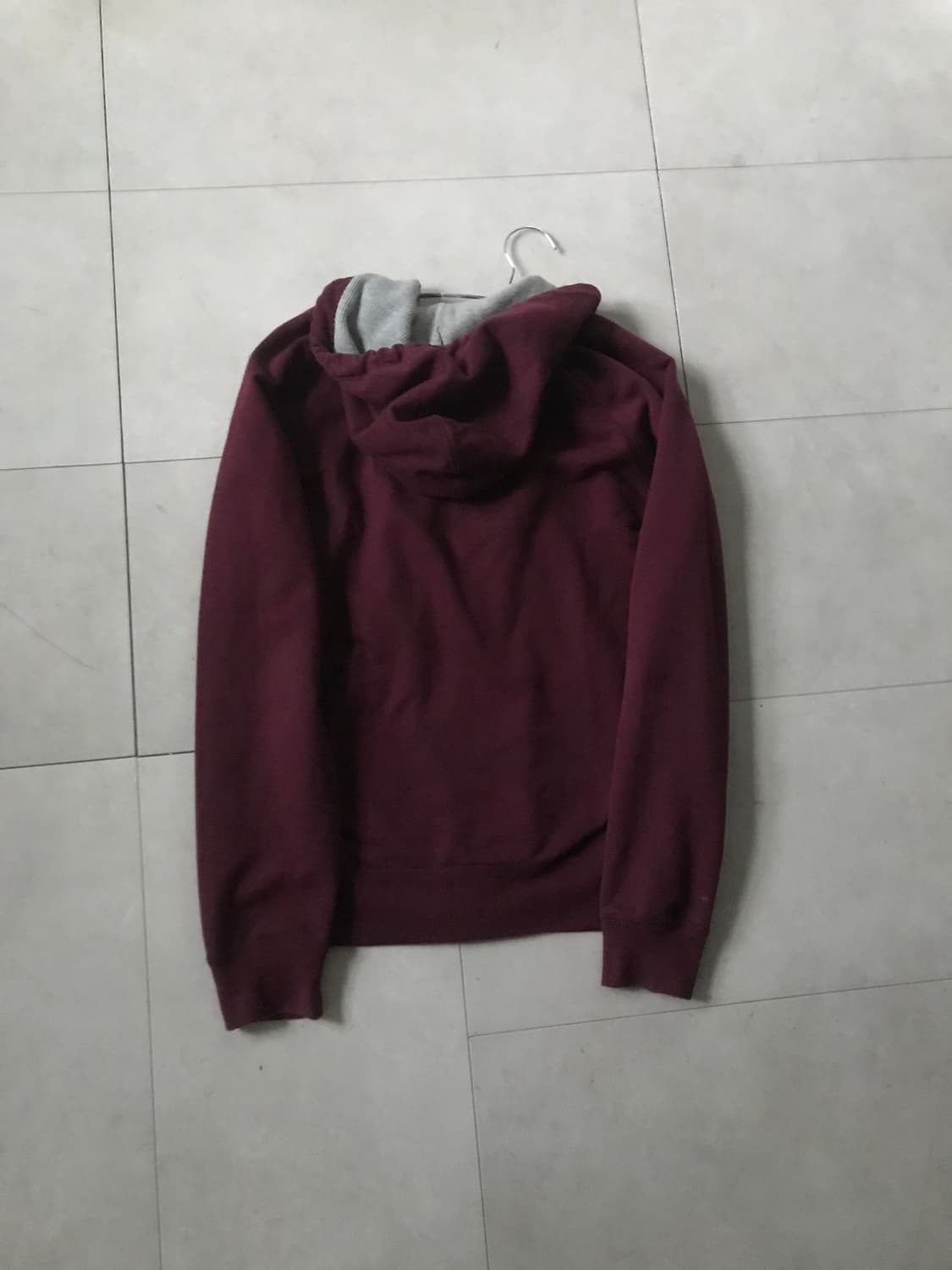 갭 버건디 후드집업 상품이미지10