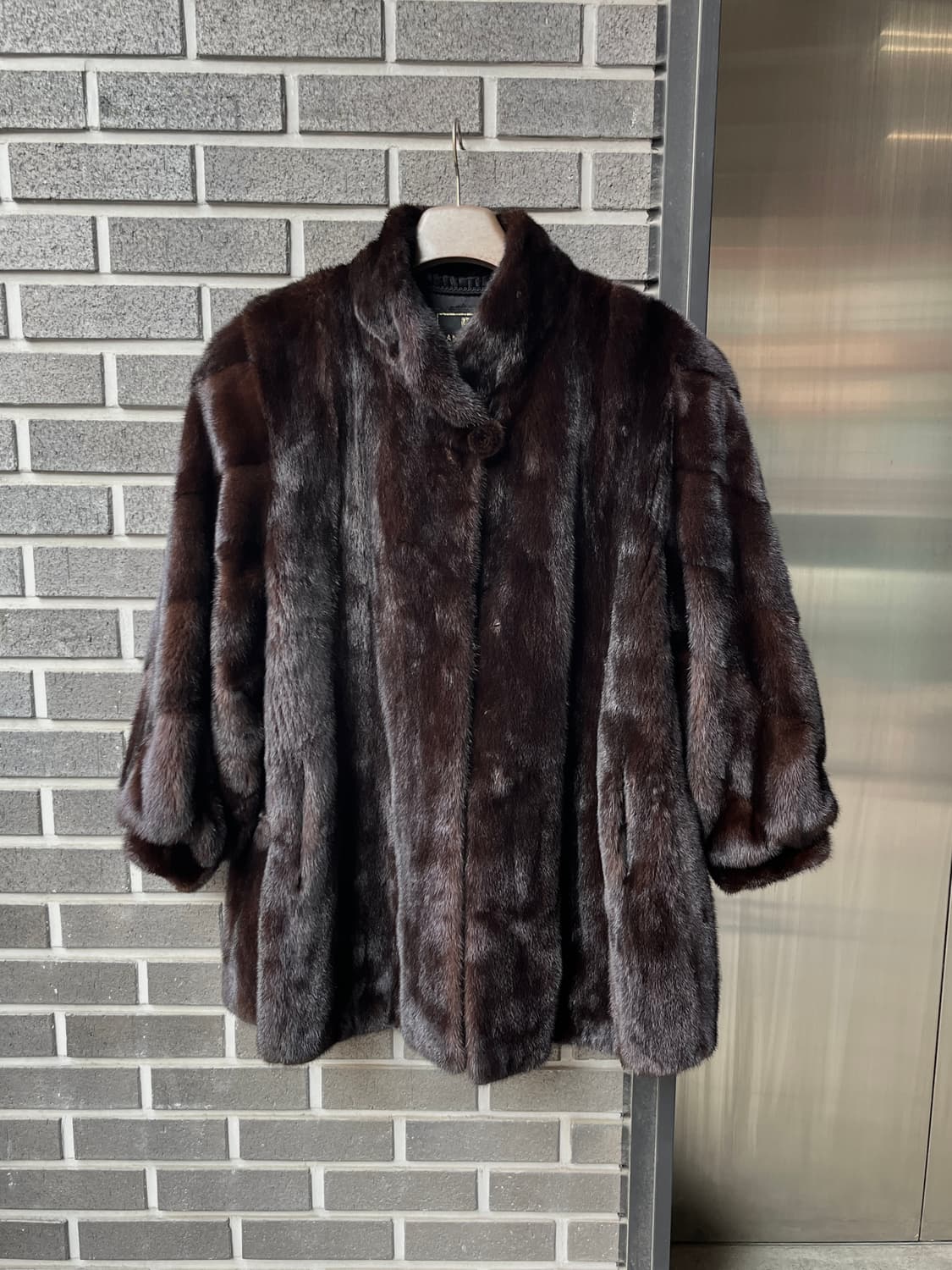 90s American Fur Award 아메리칸 퍼어워드 밍크 코트  상품이미지1