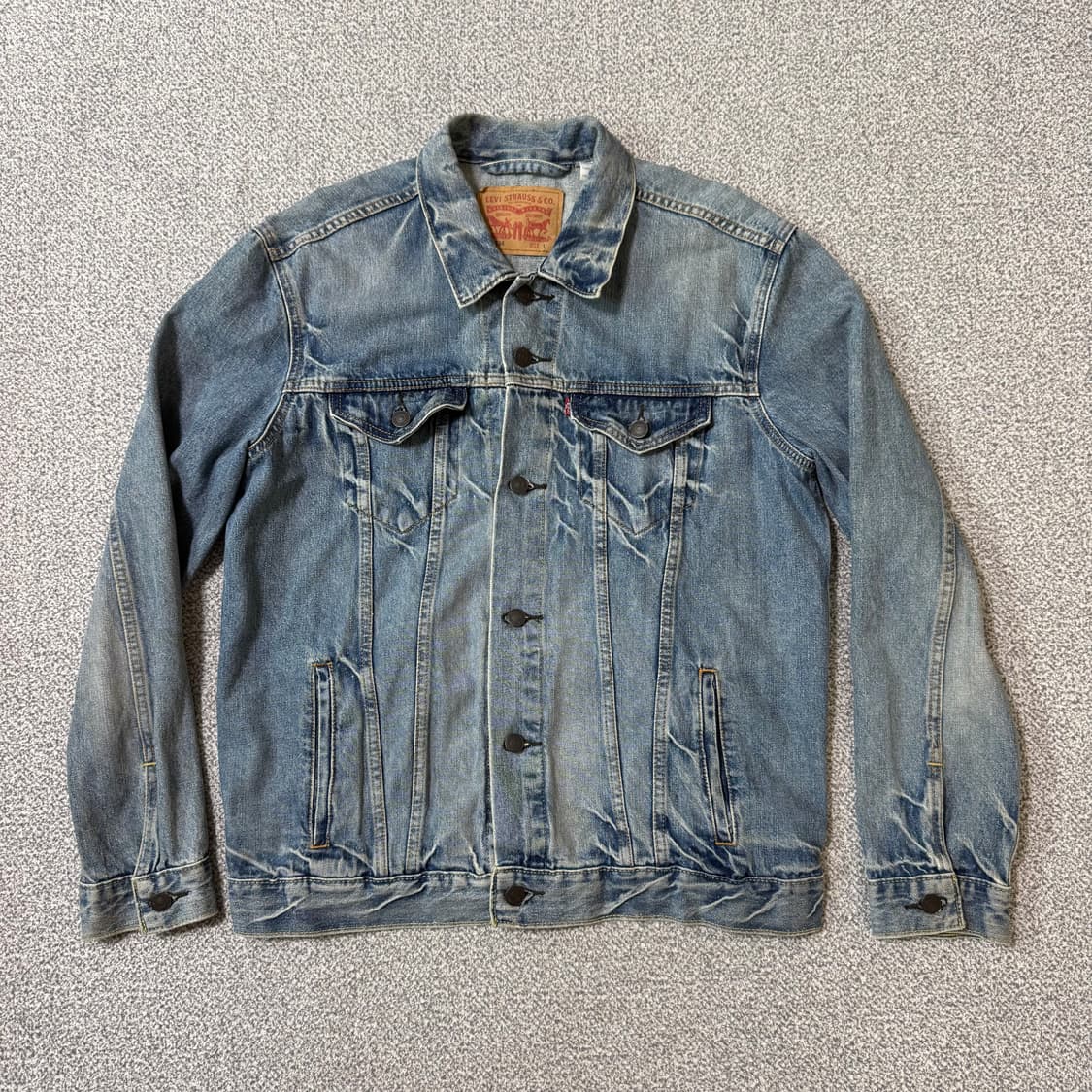 리바이스 데님 청자켓 L 상품이미지1